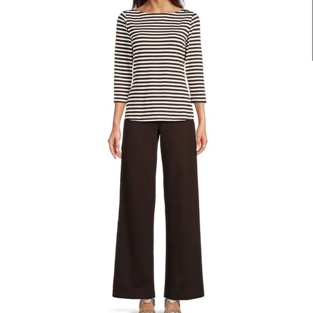 J. McLaughlin | Carter Stretch Knit Wide Leg Pants